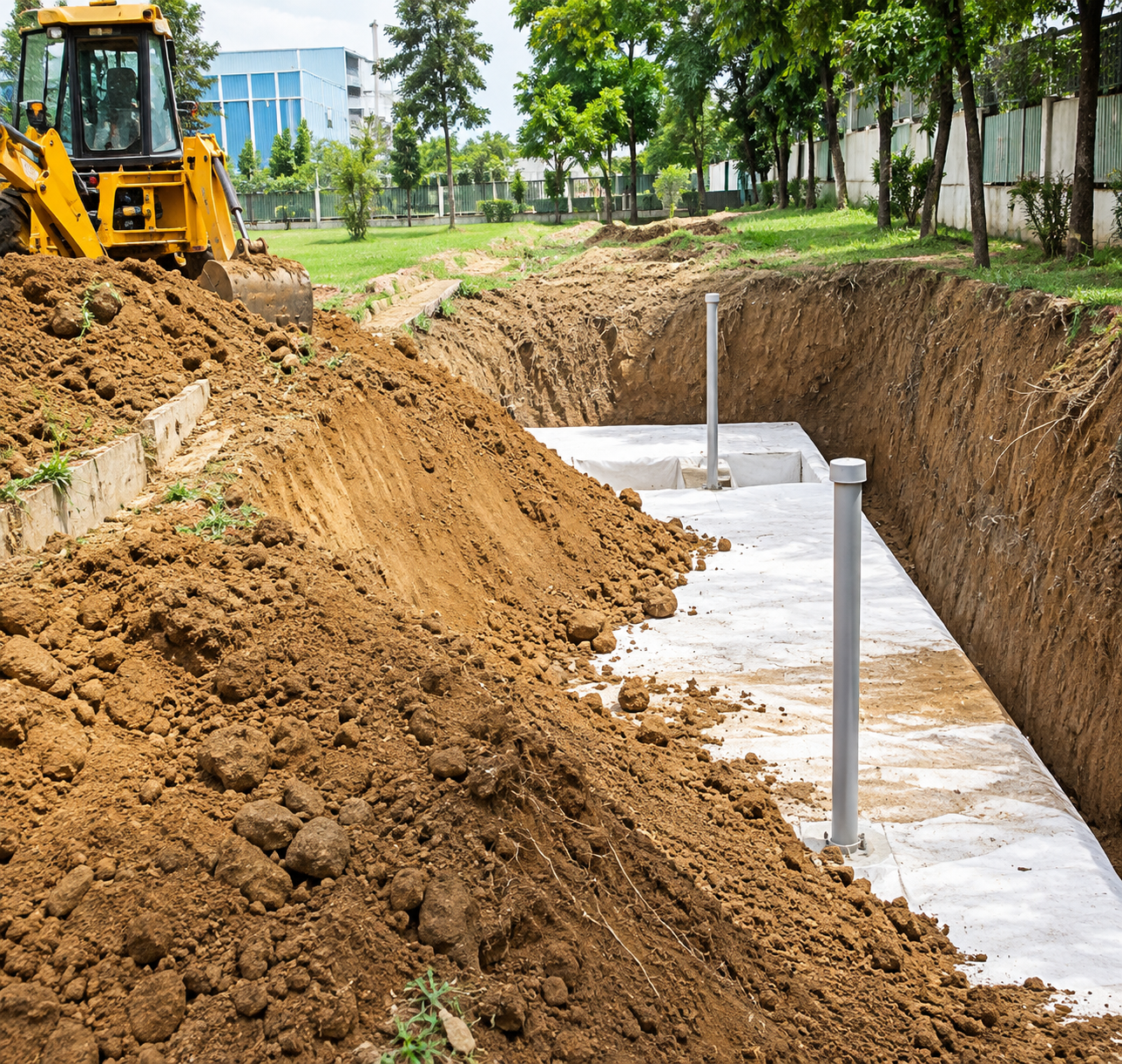 Backfilling post installation